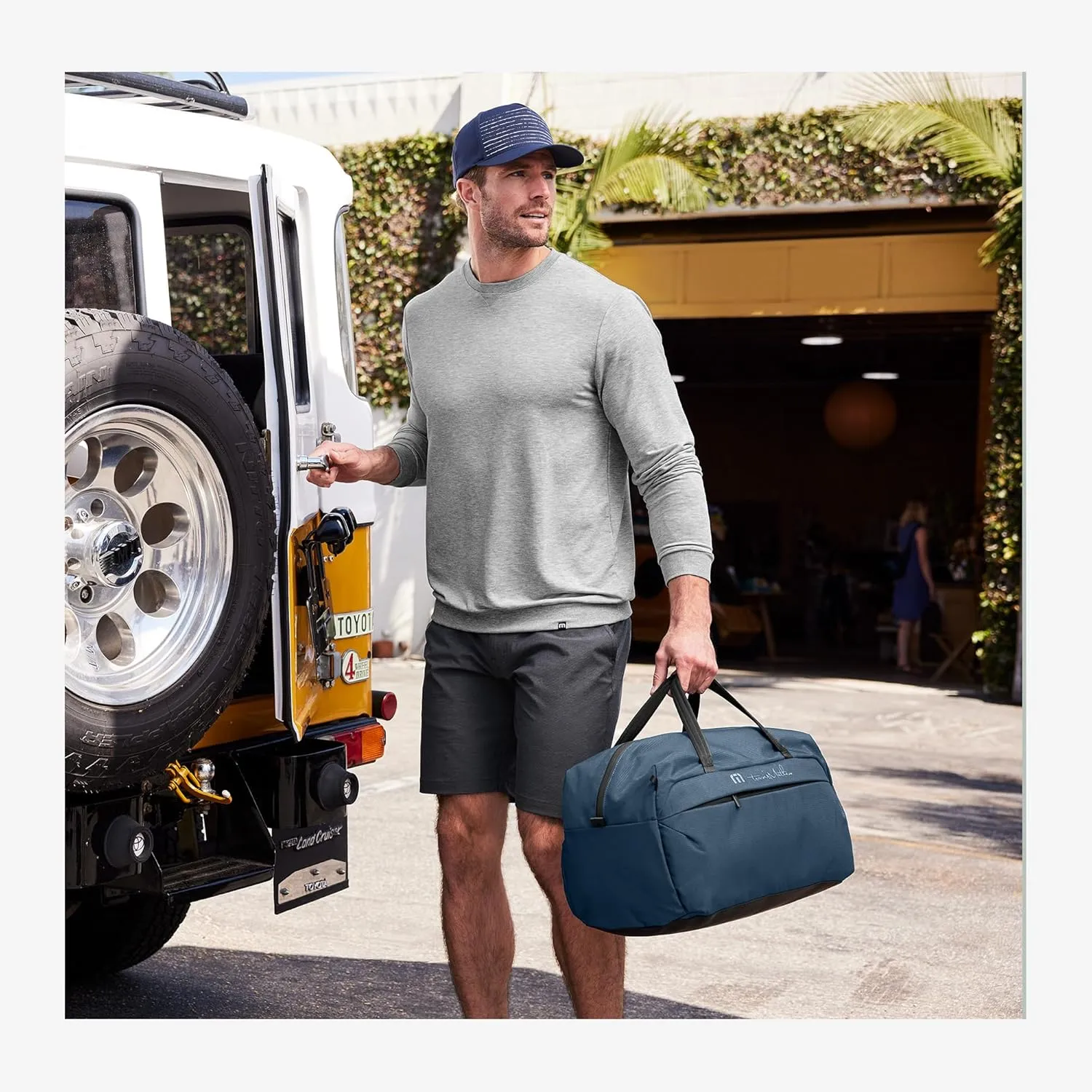 TravisMathew Lateral Duffel TMB200, Navy