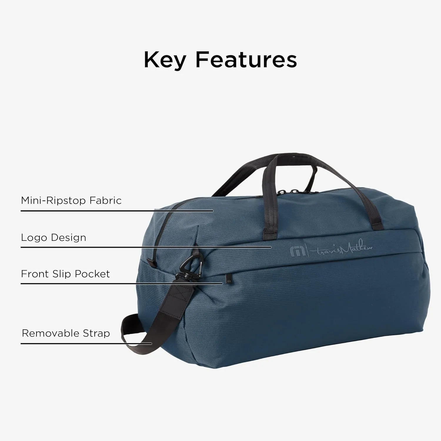 TravisMathew Lateral Duffel TMB200, Navy