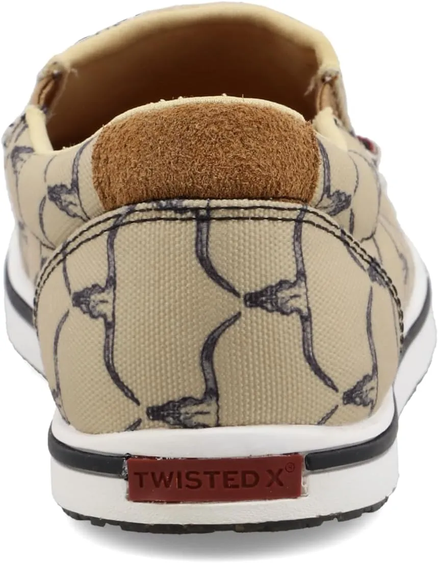 Twisted X Women's Slip-On Kicks, Moc Toe