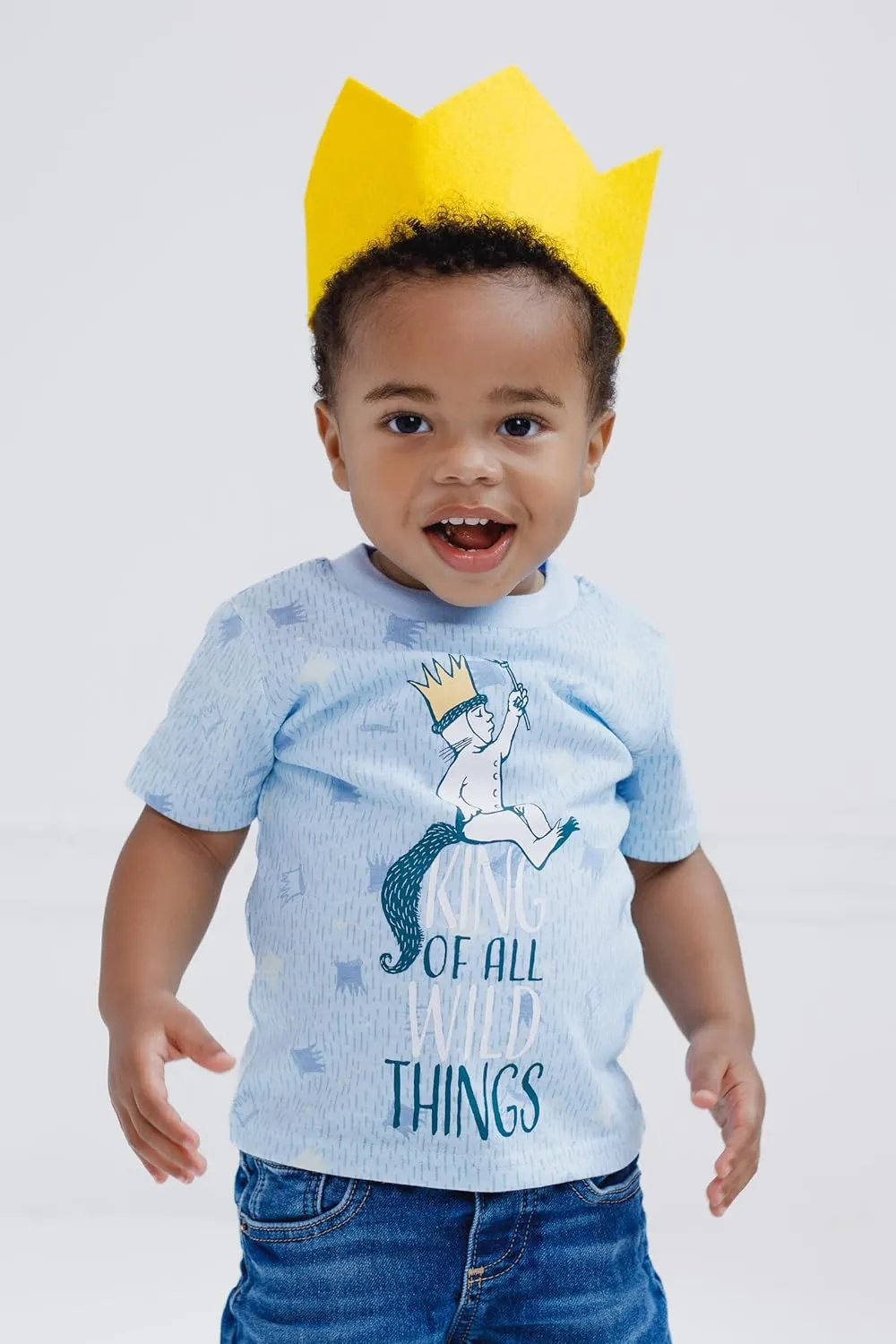 Warner Bros. Where The Wild Things are Max Cosplay T-Shirt and Crown Infant to Toddler