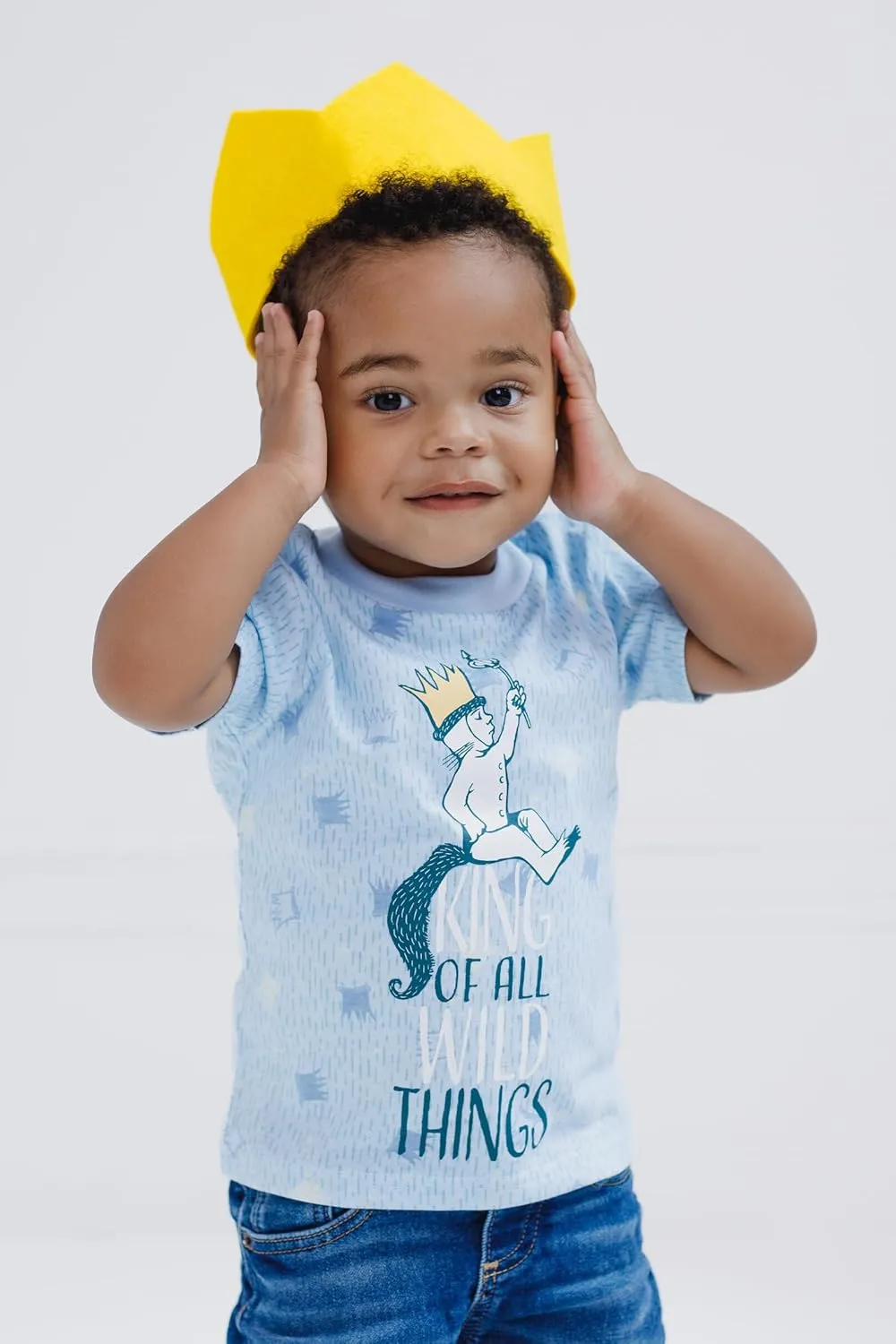 Warner Bros. Where The Wild Things are Max Cosplay T-Shirt and Crown Infant to Toddler