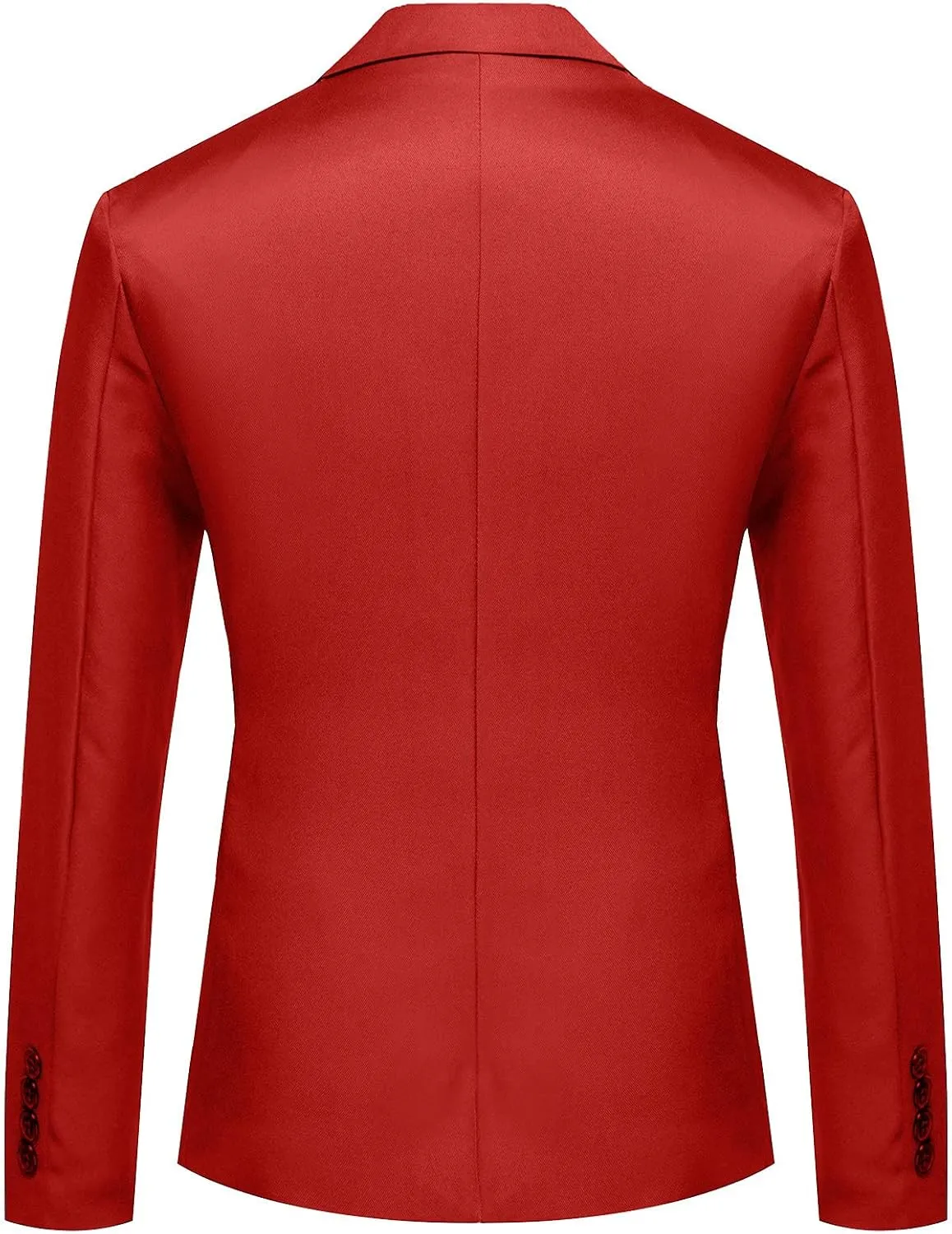 Ymosrh Mens Winter Jackets Men's Casual Business Wedding Long Sleeve Buttons Slim Fit Suit Coat Jacket for Men
