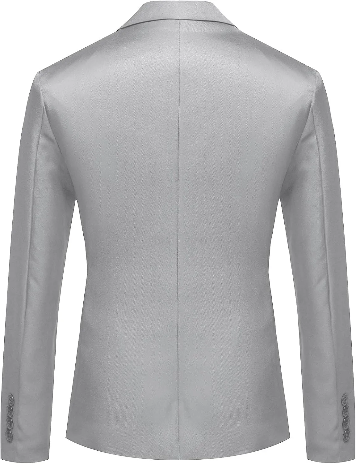 Ymosrh Mens Winter Jackets Men's Casual Business Wedding Long Sleeve Buttons Slim Fit Suit Coat Jacket for Men